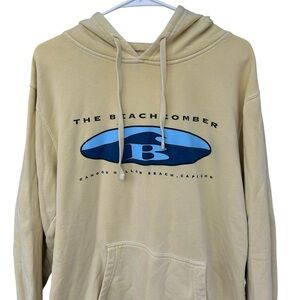 Cape Cod Beachcomber Sweatshirt Hoodie - Size Medium - Yellow